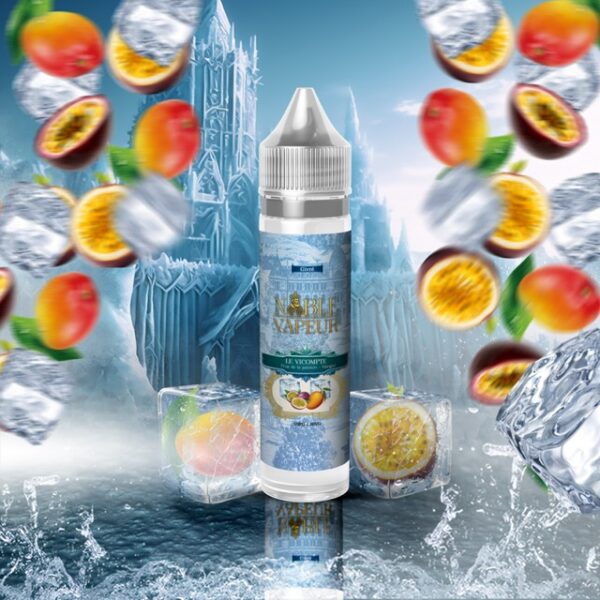 Le Vicompte e-liquide fruit de la passion mangue givré ice