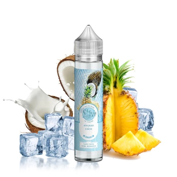 Ananas Coco Frais 50ml - Le Petit Verger by Savourea