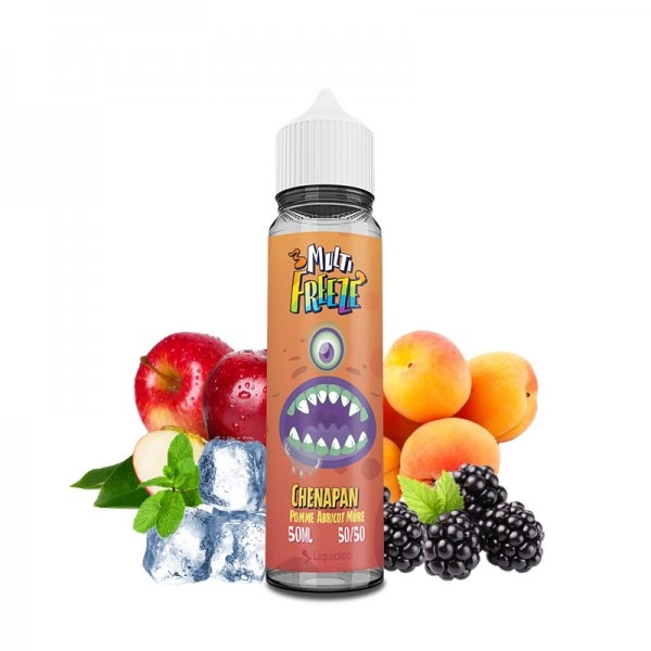 Chenapan Pomme Abricot Mûre 50ml - Liquideo Multifreeze