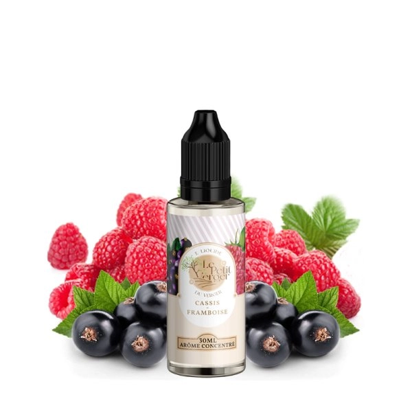 Concentré Cassis Framboise 30ml - Le Petit Verger