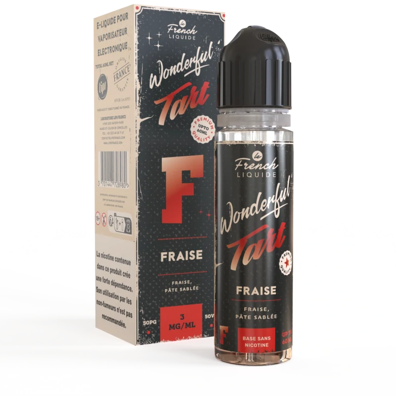 Fraise 60ml Wonderful Tart
