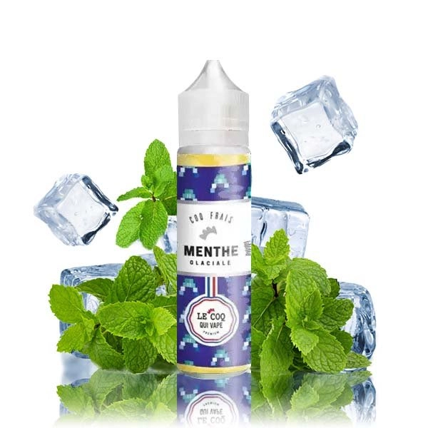 Menthe Glaciale 50ml - Le Coq Qui Vape