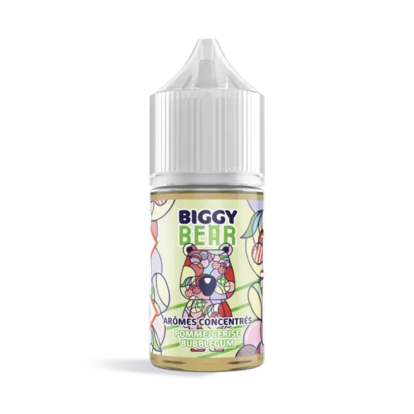 Pomme Cerise Bubblegum – Concentré DIY 30 ml Biggy Bear